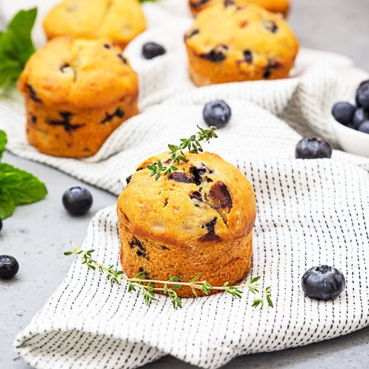 pHresh Blueberry Muffins
