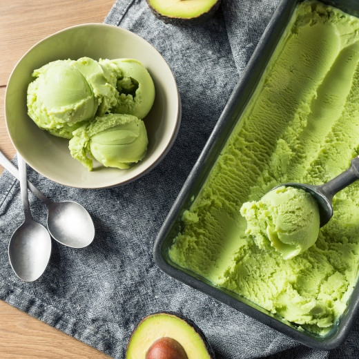 pHresh Greens Avocado Ice Cream