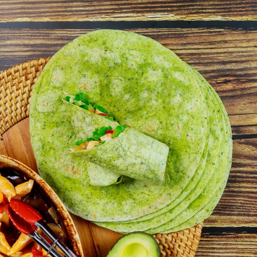 Super-Green Tortillas